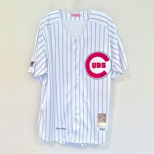 Mitchell & Ness Chicago Cubs Ron Baseball‎ Jersey Medium 50 100th Anniversary